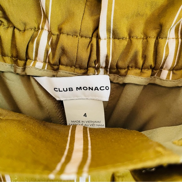 Club Monaco striped Anreannah Wide Leg Pant - Picture 4 of 9